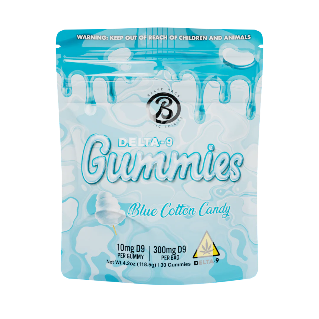 BUY GUMMIES - BLUE COTTON CANDY