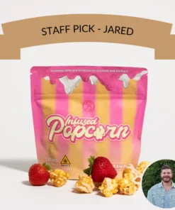 BUY INFUSED POPCORN - STRAWBERRY