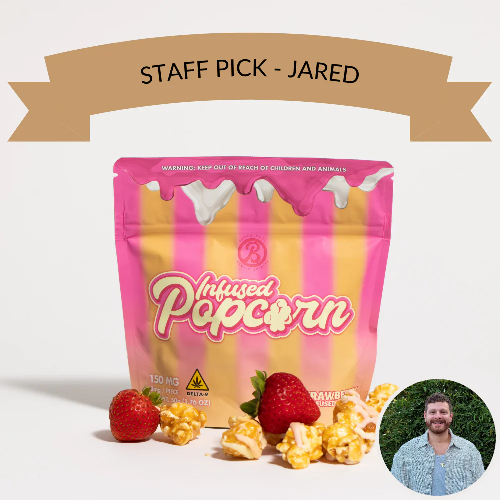 BUY INFUSED POPCORN - STRAWBERRY