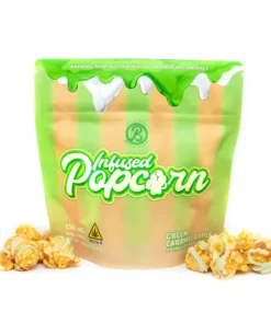 BUY INFUSED POPCORN - GREEN CARAMEL APPLE